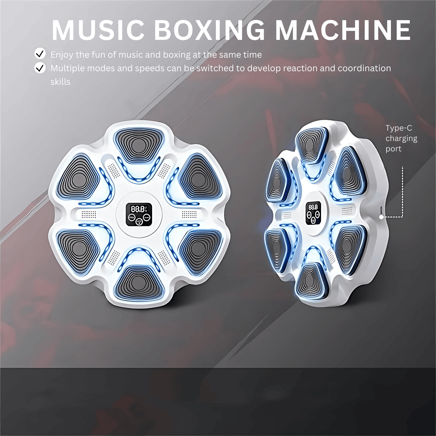 Boxing Music Machine Triangular - RELAXONIK