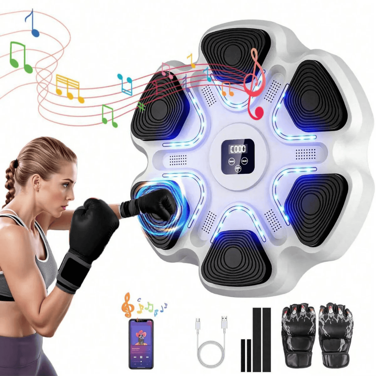 Boxing Music Machine Triangular - RELAXONIK