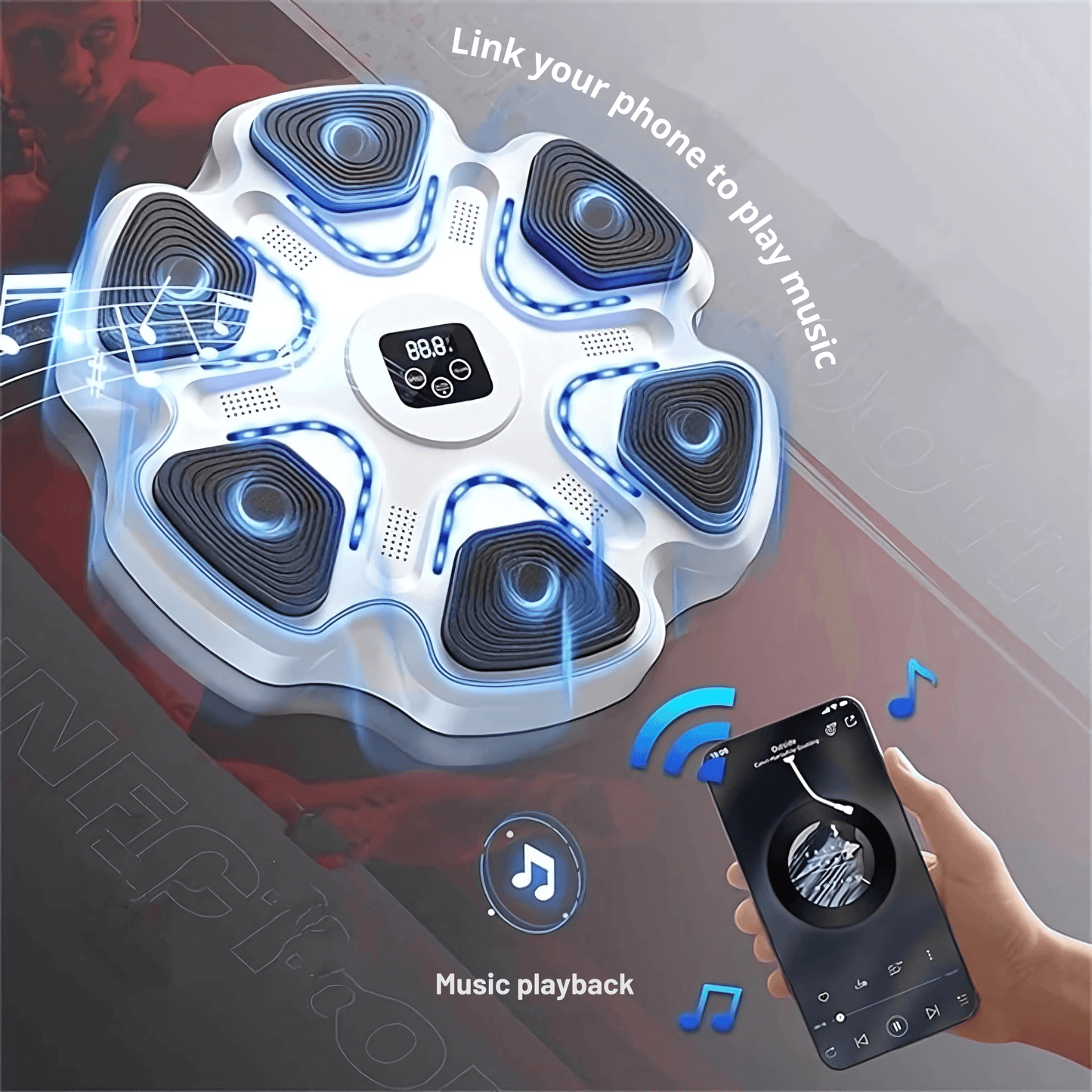 Boxing Music Machine Triangular - RELAXONIK