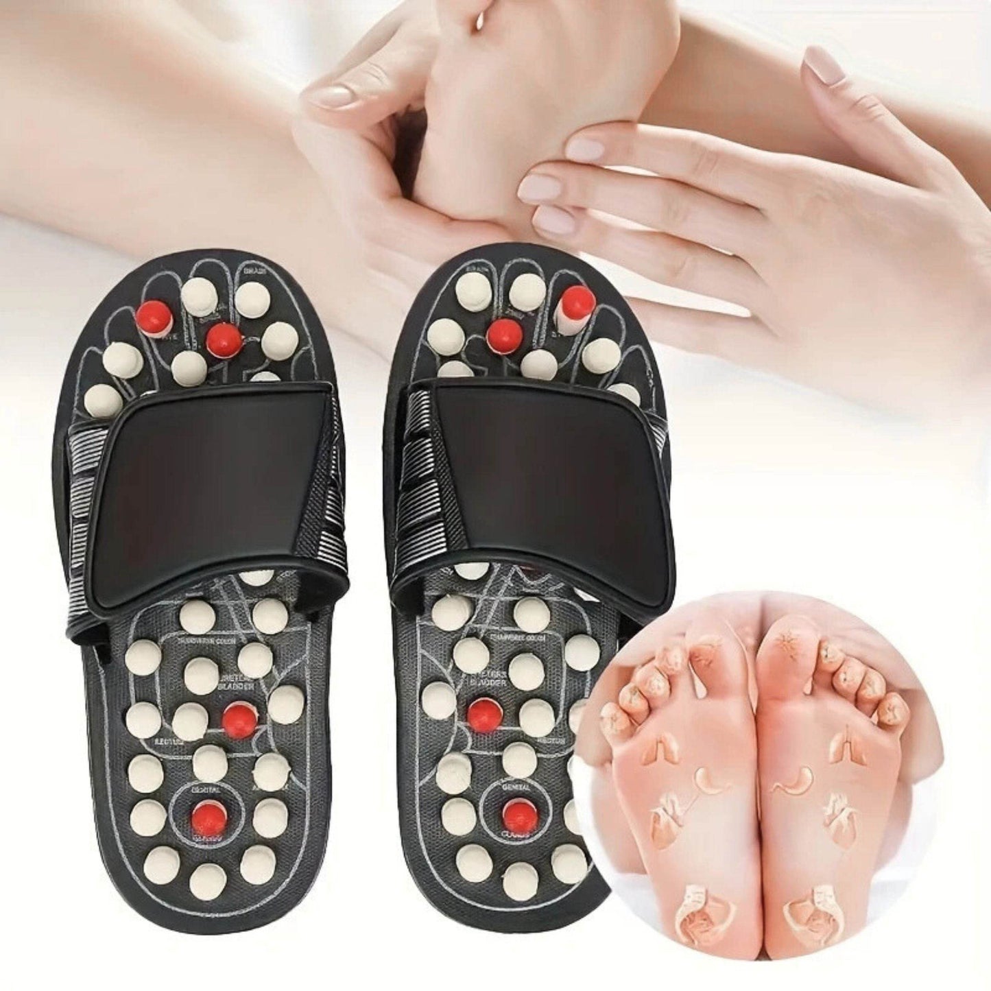 Acupuncture Massage Slippers - RELAXONIK