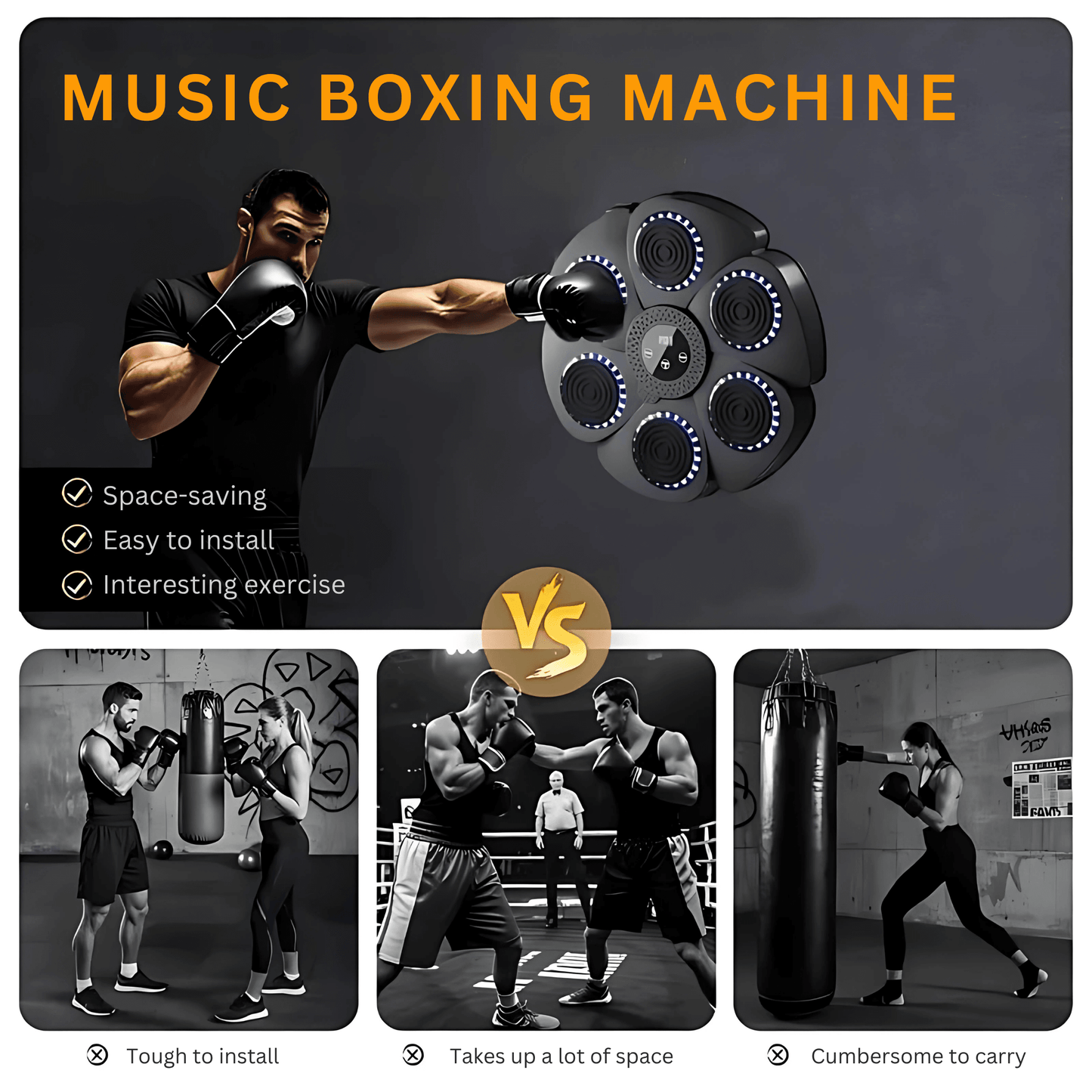 Musical Boxing Machine - RELAXONIK