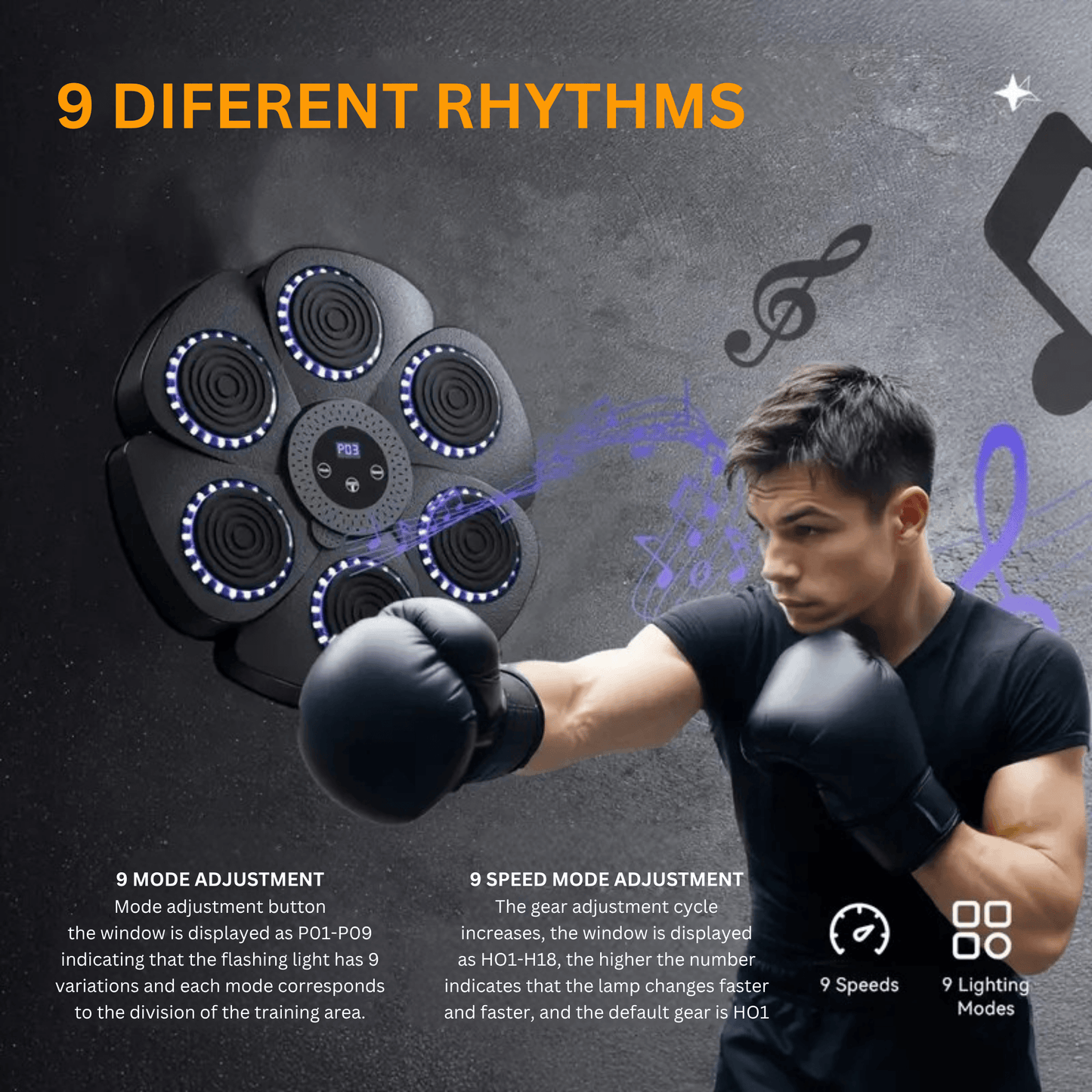 Musical Boxing Machine - RELAXONIK