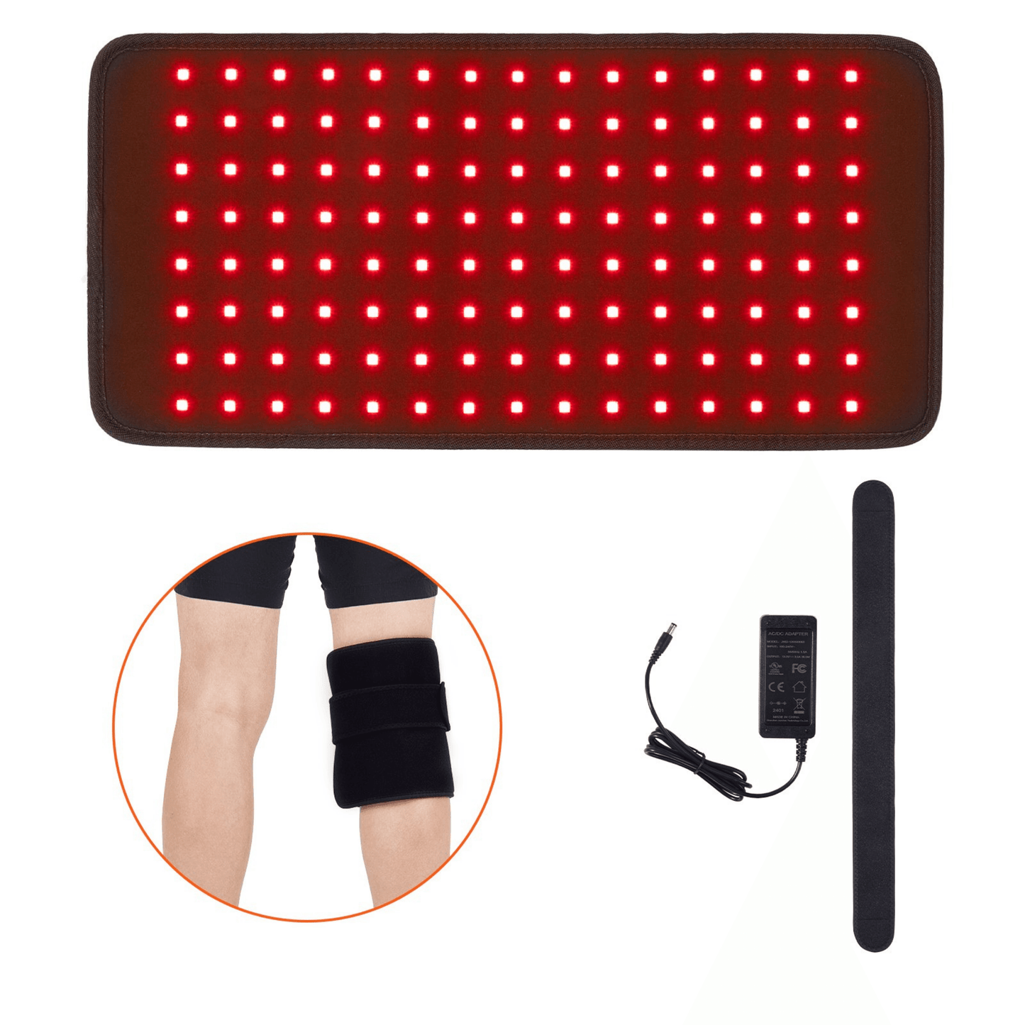 Red LED Light Therapy Belt - RELAXONIK