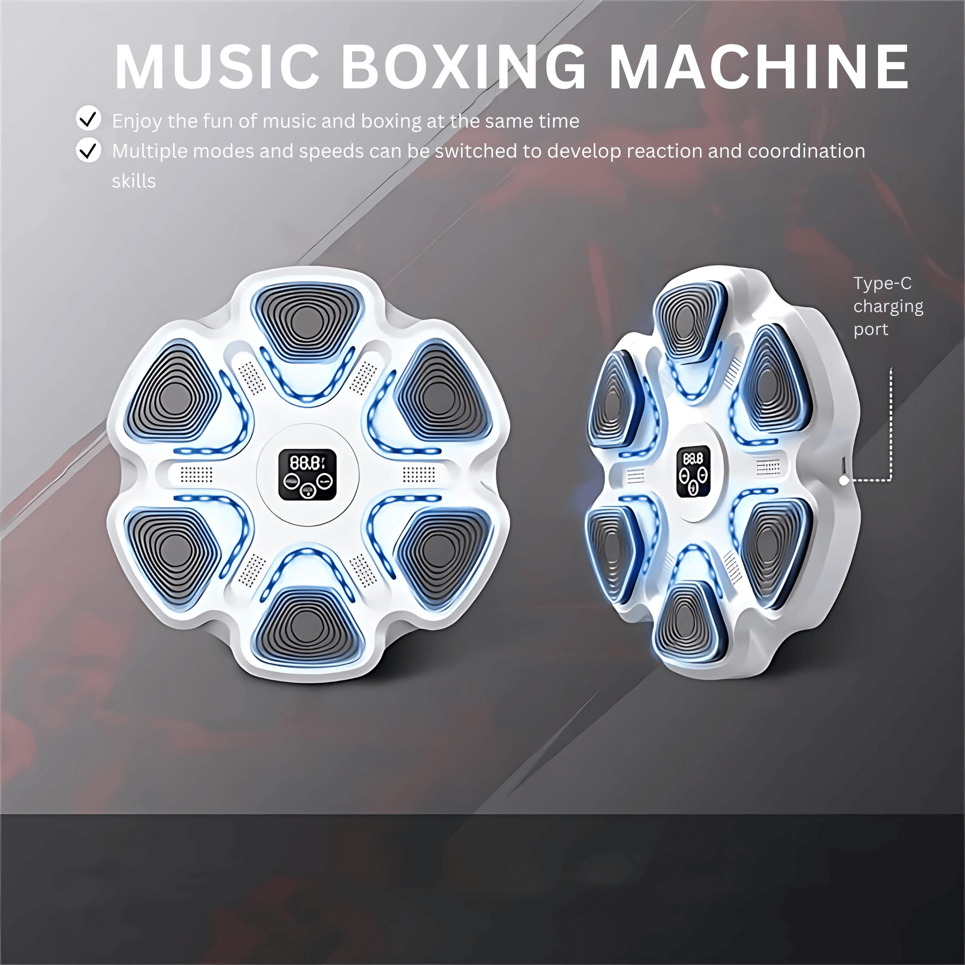 Boxing Music Machine Triangular - RELAXONIK