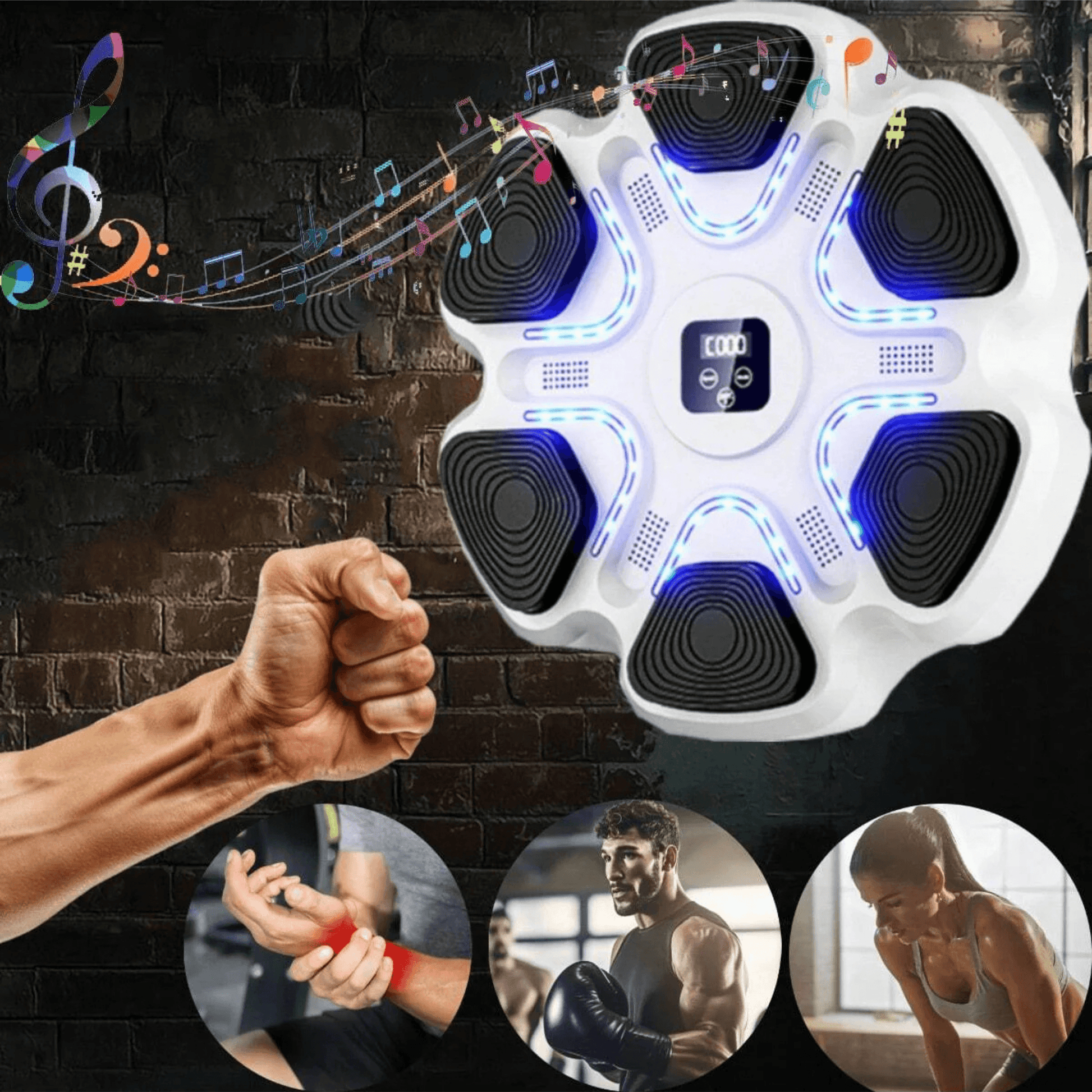 Boxing Music Machine Triangular - RELAXONIK