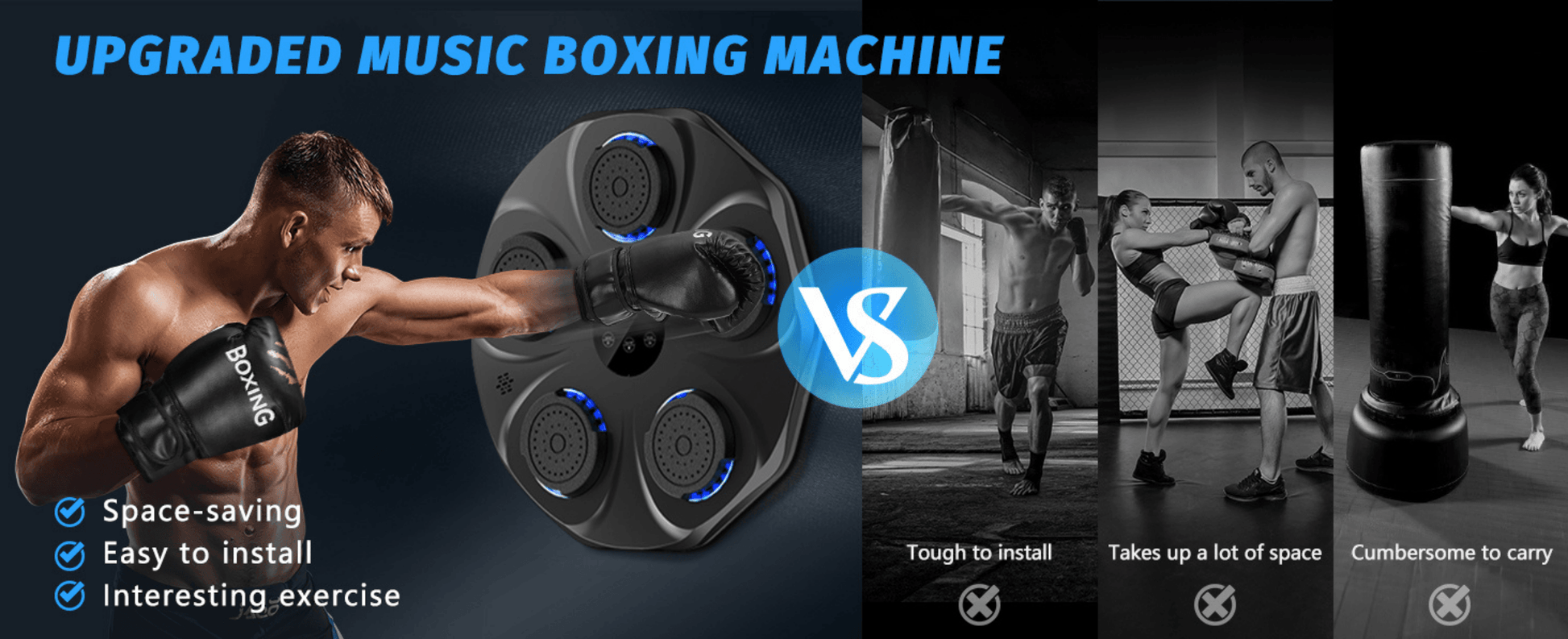 Boxing Machine with Music - RELAXONIK