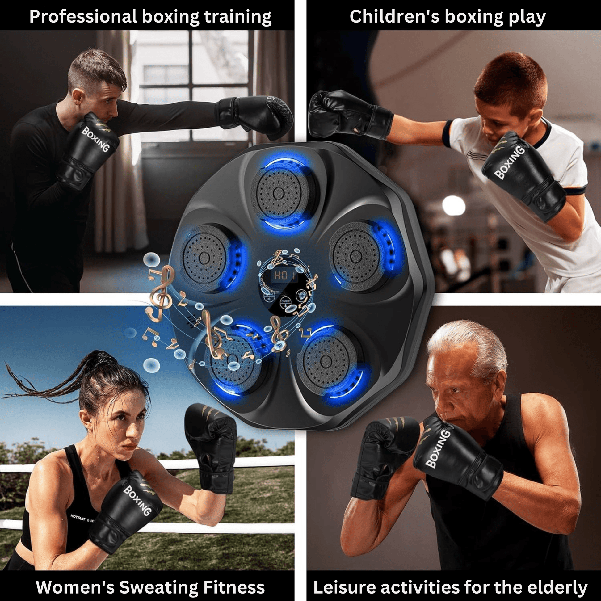 Boxing Machine with Music - RELAXONIK
