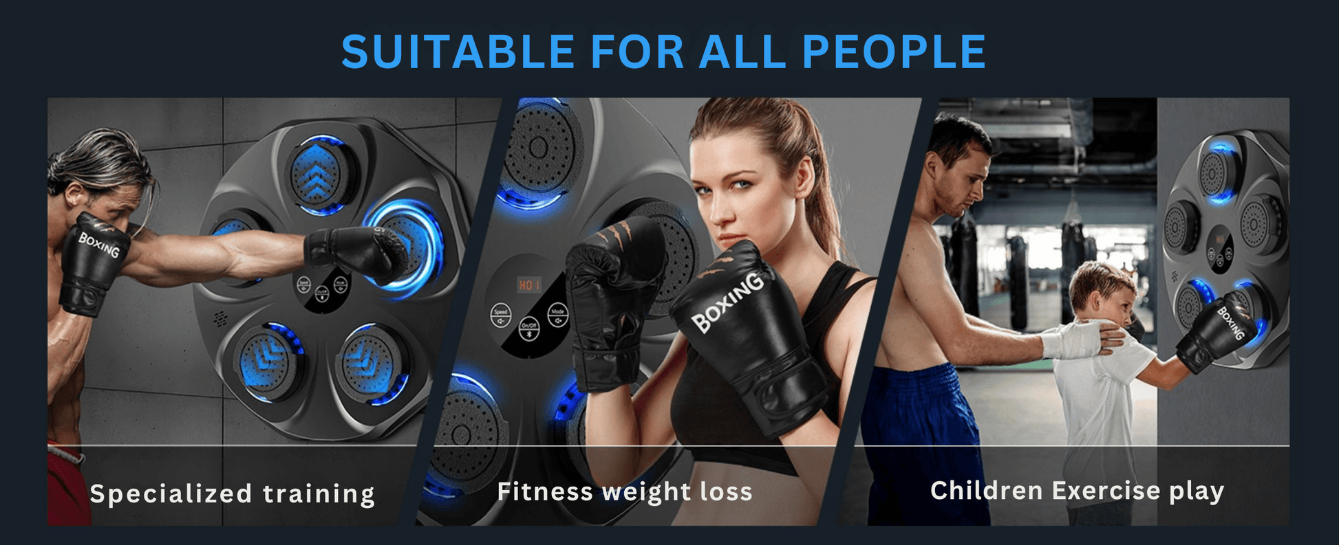 Boxing Machine with Music - RELAXONIK