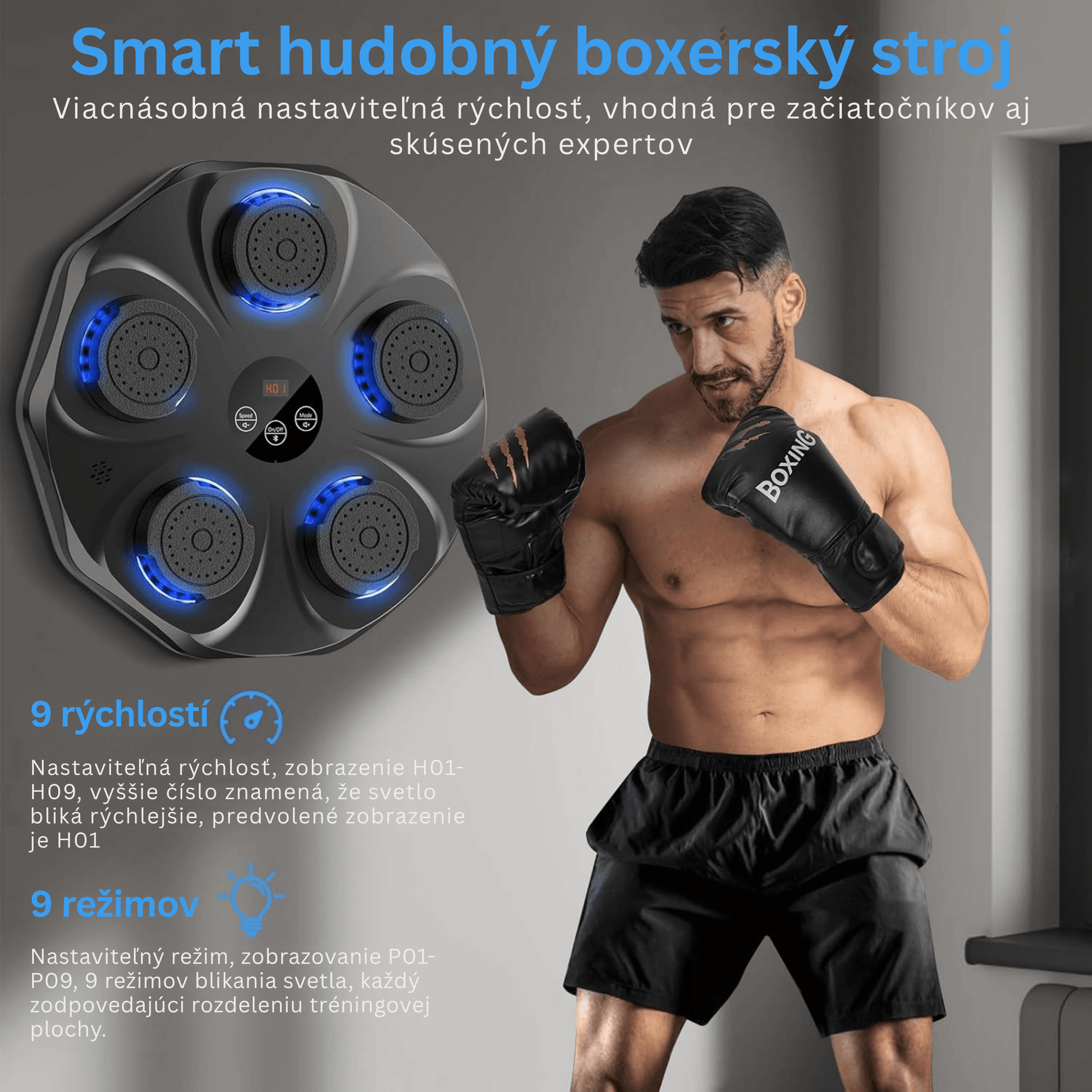 Boxing Machine with Music - RELAXONIK