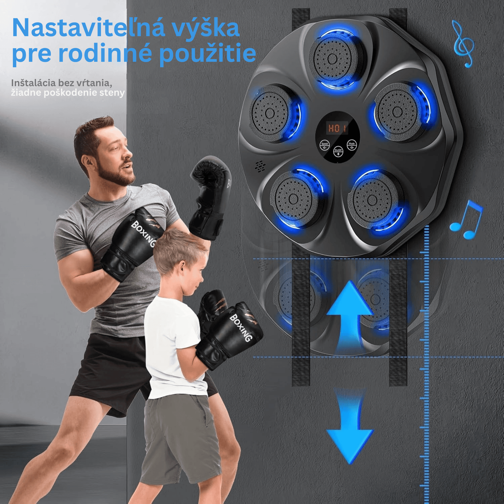 Boxing Machine with Music - RELAXONIK