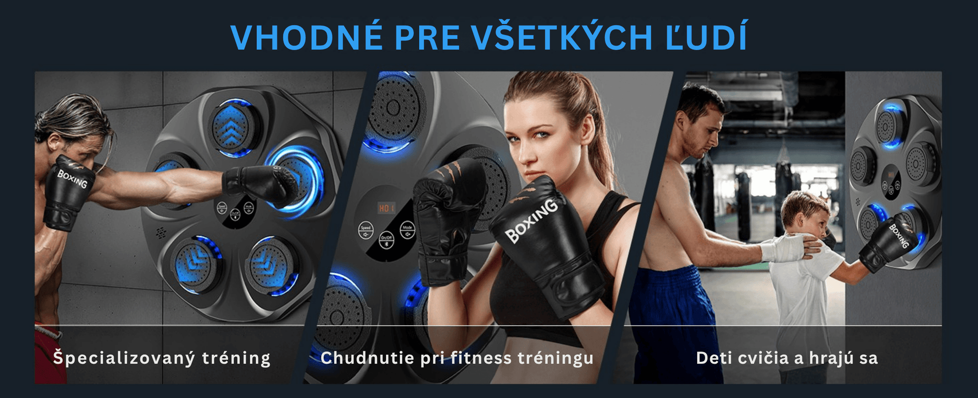 Boxing Machine with Music - RELAXONIK