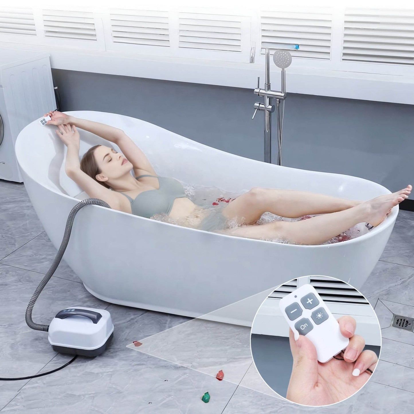 Waterproof Bubble Massage Mat Spa - RELAXONIK