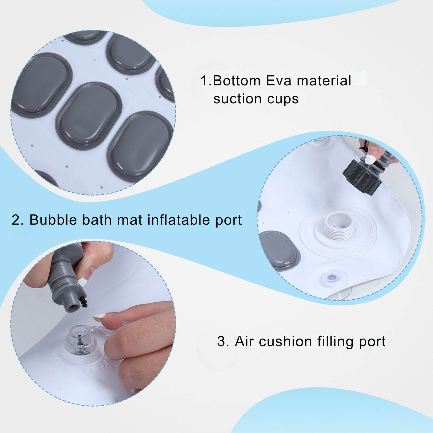 Waterproof Bubble Massage Mat Spa - RELAXONIK