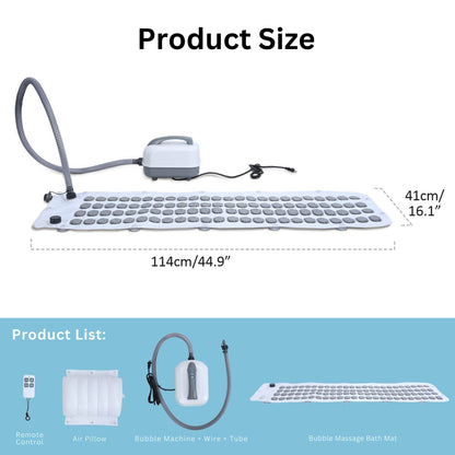 Waterproof Bubble Massage Mat Spa - RELAXONIK