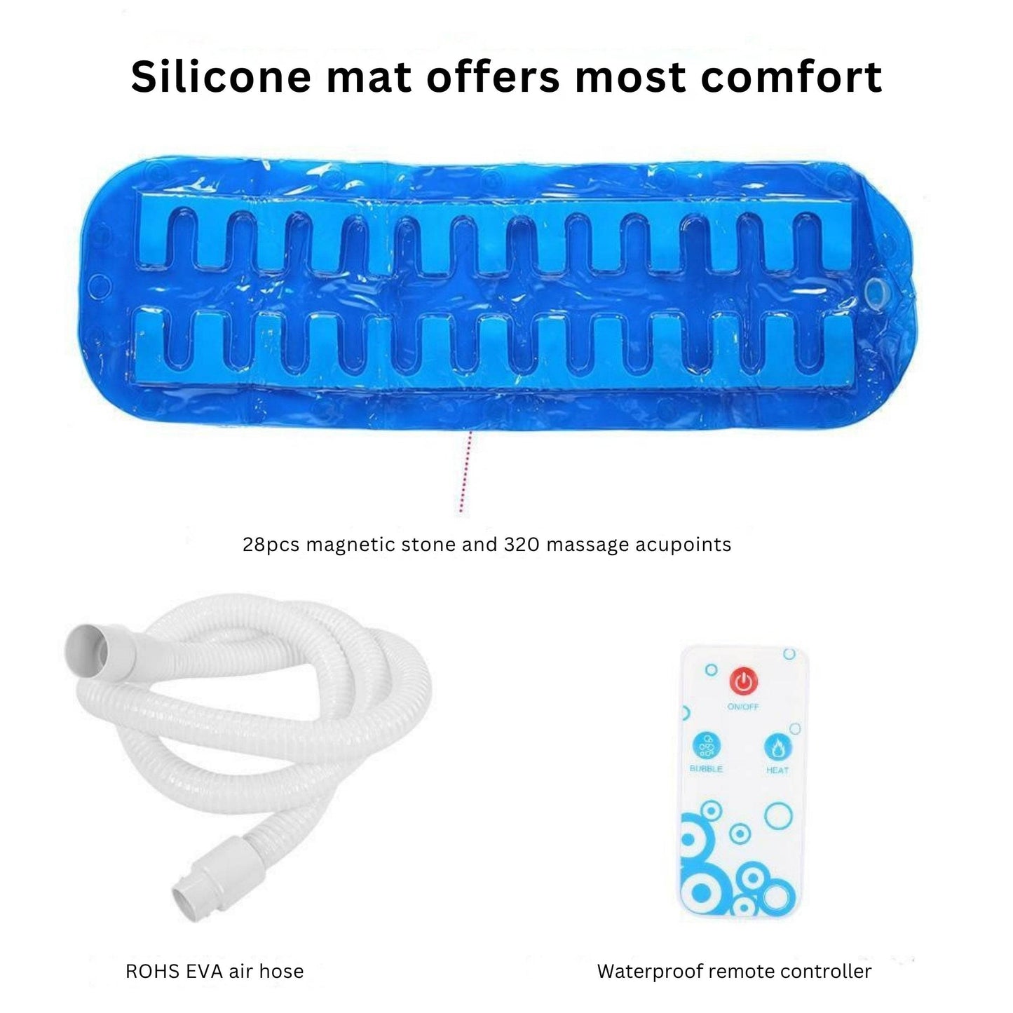 Electric Bubble Massage Mat - RELAXONIK