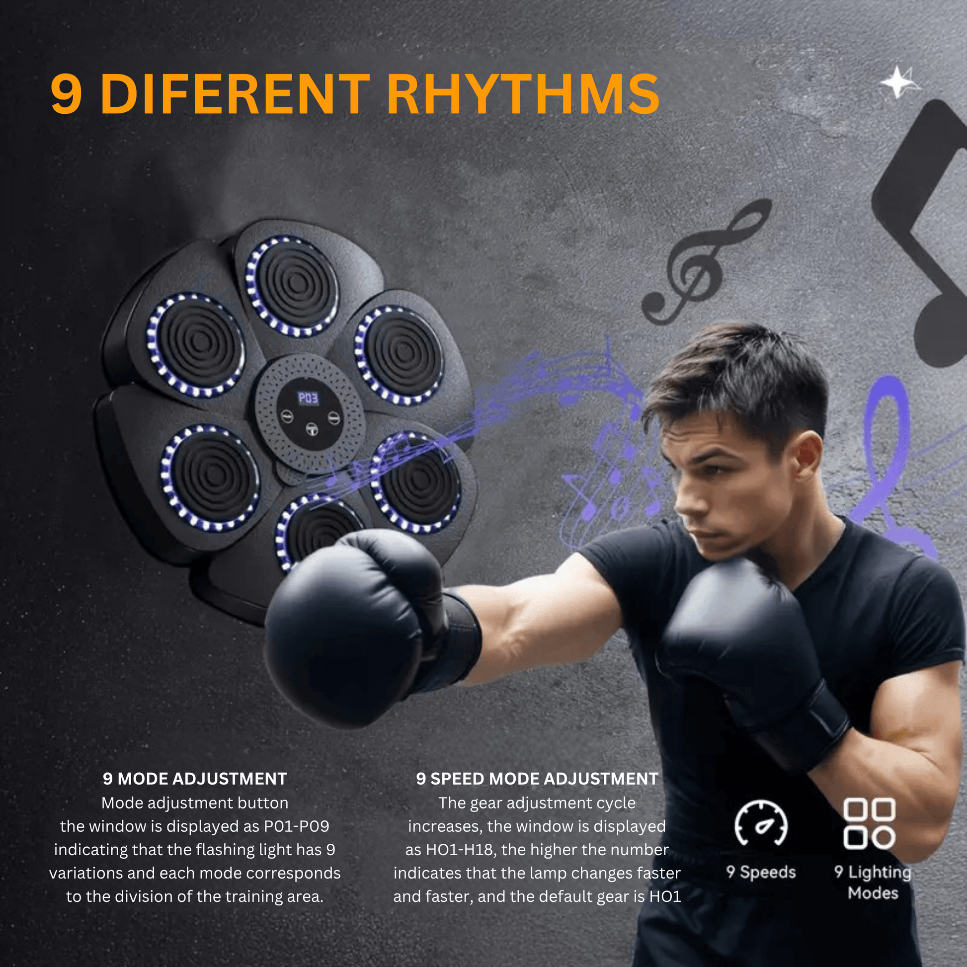 Musical Boxing Machine - RELAXONIK