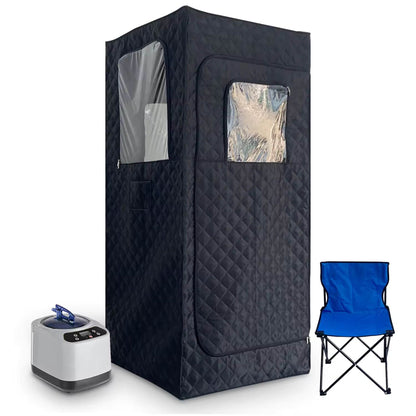 Portable Steam Sauna for Home with Steamer - RELAXONIK