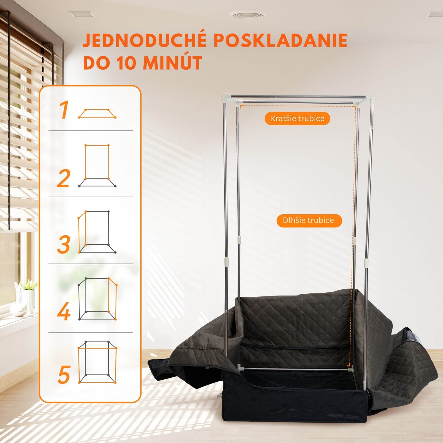 Portable Steam Sauna for Home with Steamer - RELAXONIK