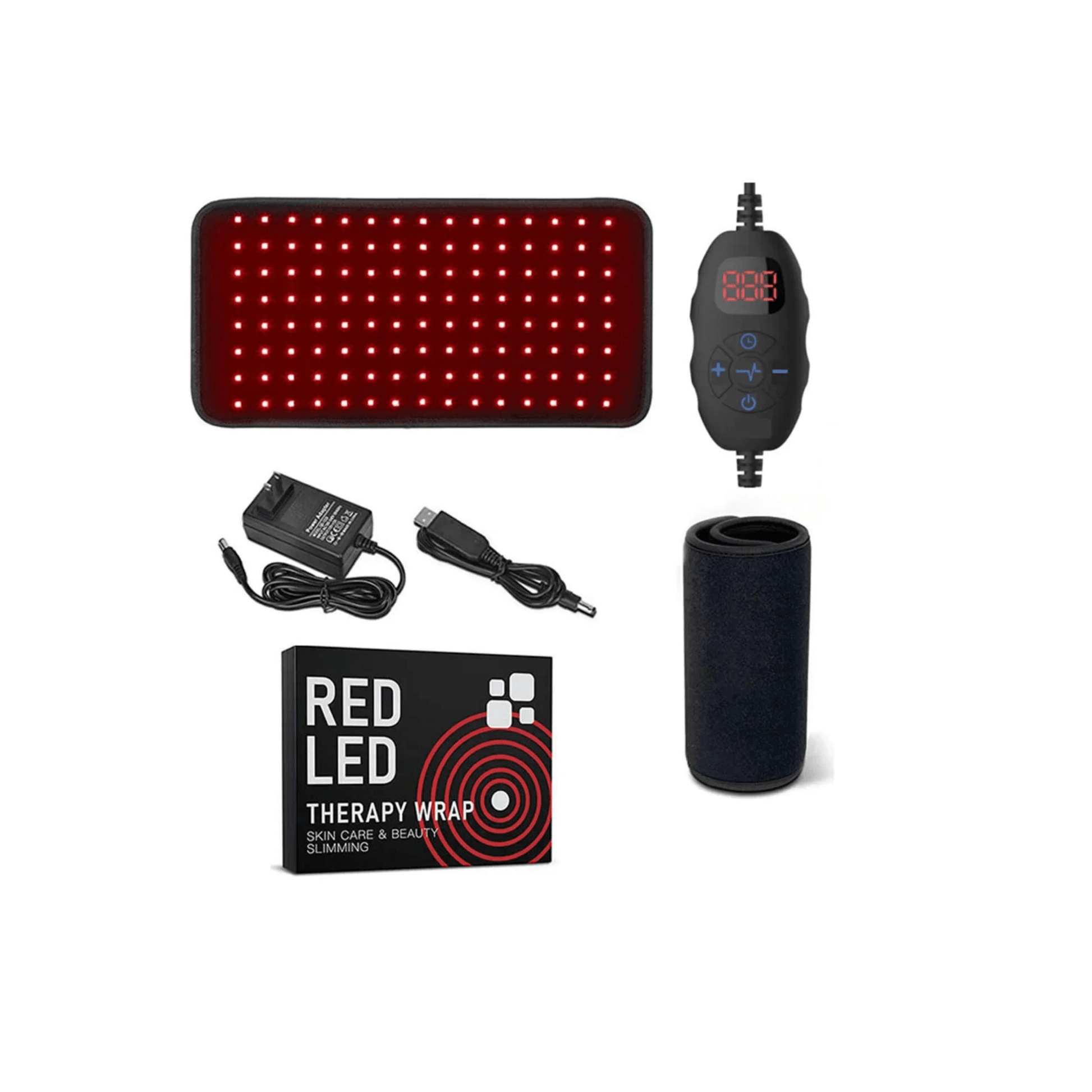 Red LED Light Therapy Belt - RELAXONIK