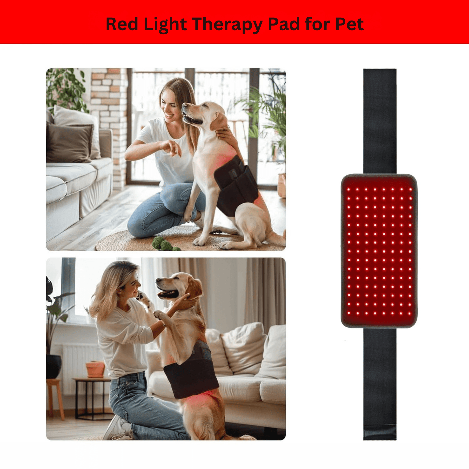 Red LED Light Therapy Belt - RELAXONIK