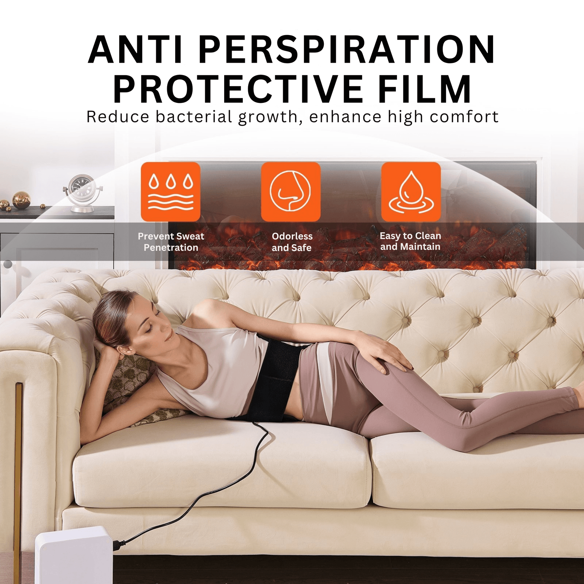 Red LED Light Therapy Belt - RELAXONIK