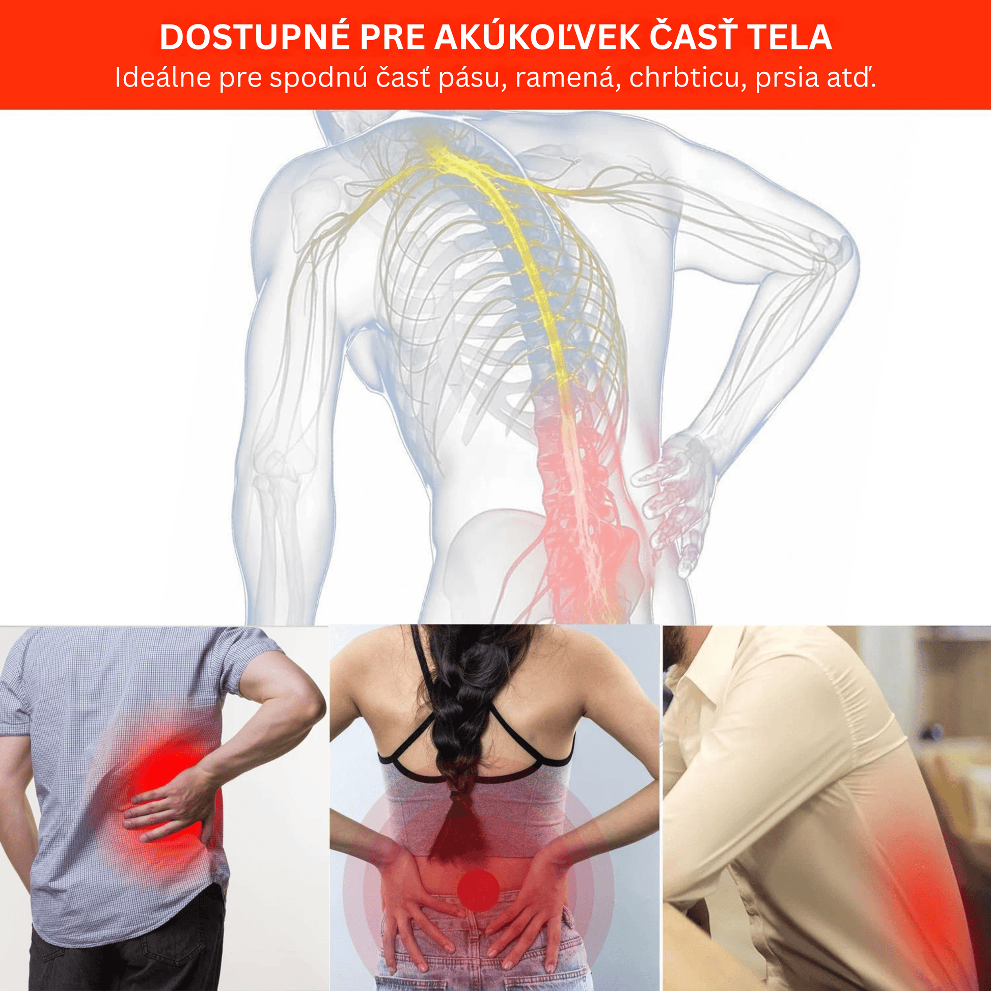 Red LED Light Therapy Belt - RELAXONIK
