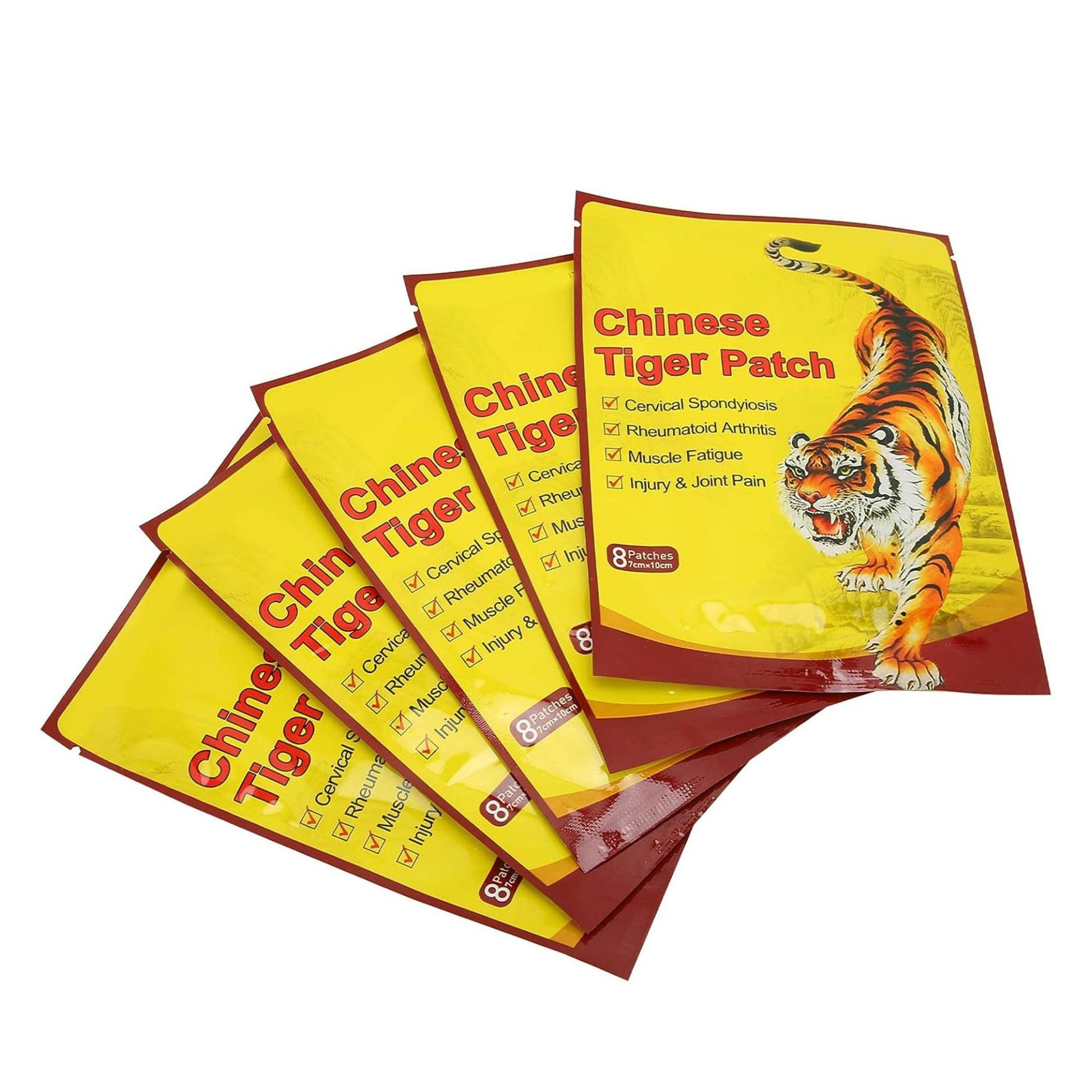 Chinese Tiger Patch for Pain Relief - RELAXONIK