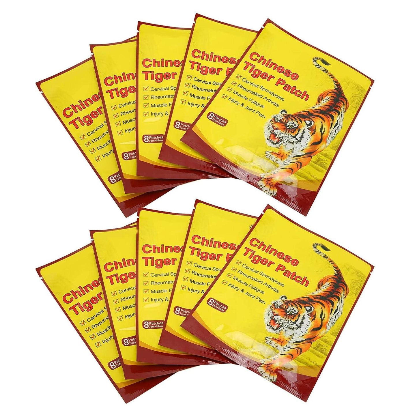 Chinese Tiger Patch for Pain Relief - RELAXONIK