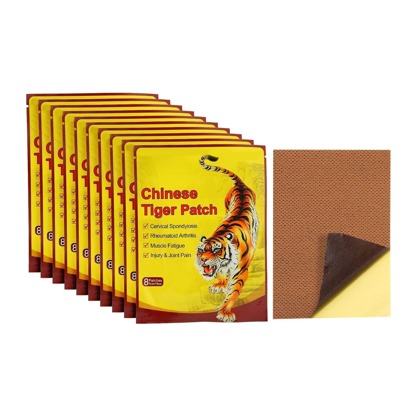 Chinese Tiger Patch for Pain Relief - RELAXONIK